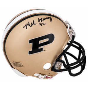 Mel Gray Signed Purdue Boilermakers Riddell (VSR4) Mini Helmet