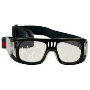 Horace Grant Signed Black Basketball Sports Safety Goggles