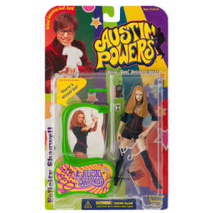 Heather Graham Signed Austin Powers Felicity Shagwell McFarlane Toys 1999 Action Figure NIB