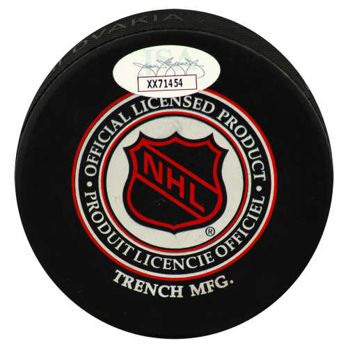 Wayne Gretzky Signed Los Angeles Kings Logo Hockey Puck - (JSA Holo & Full Letter) - Image 2