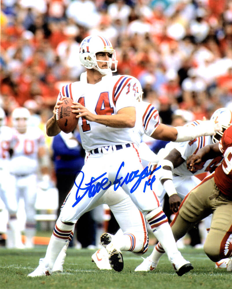 Steve Grogan Signed New England Patriots Passing 8×10 Photo – Schwartz  Sports Memorabilia