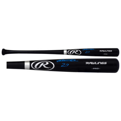 Vladimir Guerrero Jr Signed Rawlings Black Baseball Bat - (Beckett) - Image 2