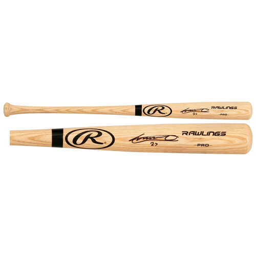 Vladimir Guerrero Jr Signed Rawlings Blonde Baseball Bat - (Beckett) - Image 2