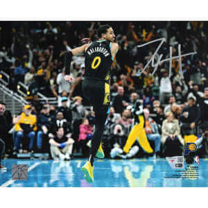 Tyrese Haliburton Signed Indiana Pacers In-Season Tournament Celebration 8x10 Photo - (Fanatics)