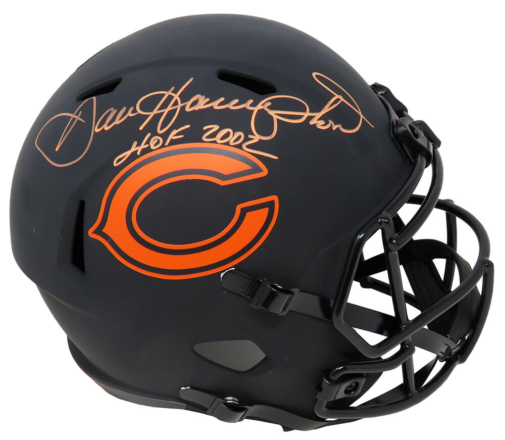 Dan Hampton Autographed Chicago Bears Mini Helmet Inscribed