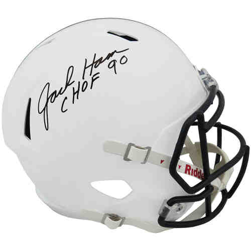 Jack Ham Signed Penn State Riddell Full Size Speed Replica Helmet w/CHOF'90