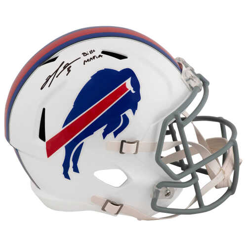 Damar Hamlin Signed Buffalo Bills Riddell Full Size Speed Replica Helmet w/Bills Mafia