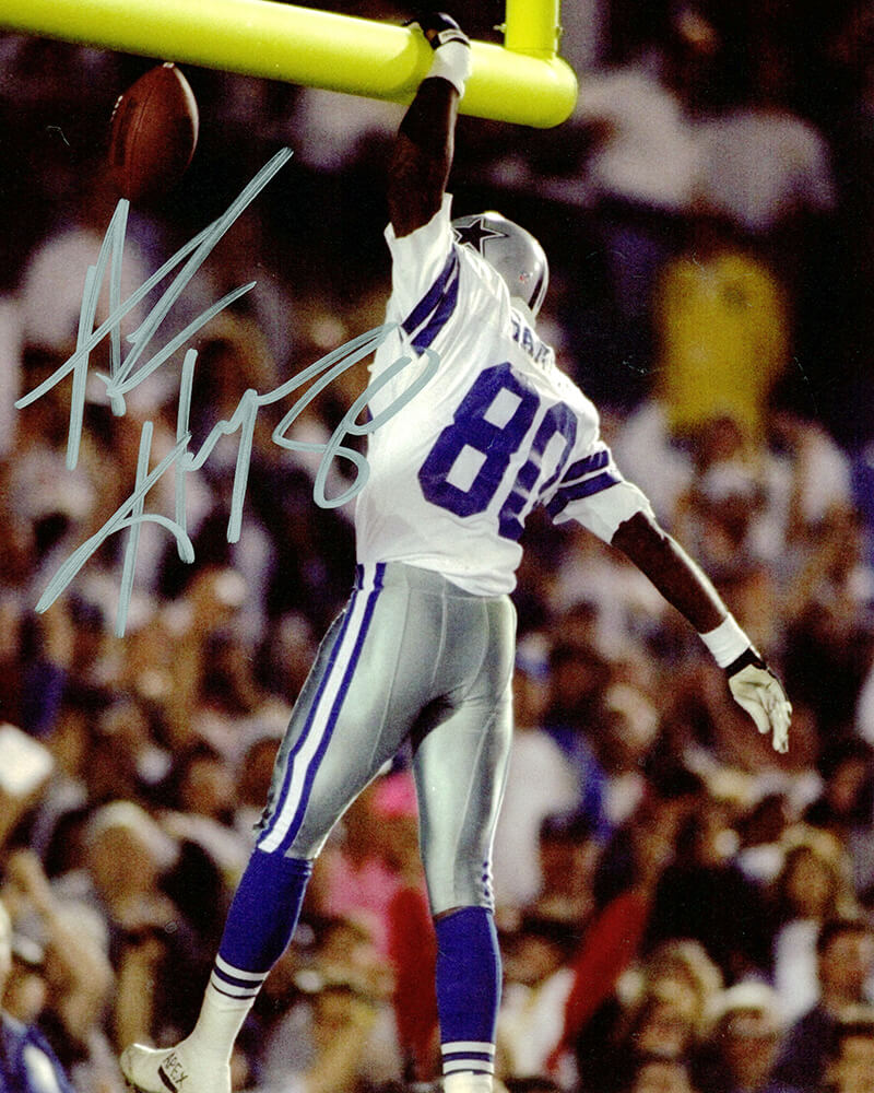 Alvin Harper #80 Autographed / Signed Dallas Cowboys Fo