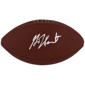 Garrison Hearst Signed Wilson Super Grip Full Size NFL Football