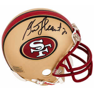Garrison Hearst Signed San Francisco 49ers Riddell (VSR4) Mini Helmet