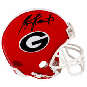 Garrison Hearst Signed Georgia Bulldogs Riddell (VSR4) Mini Helmet