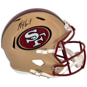 Garrison Hearst Signed San Francisco 49ers Riddell Full Size Speed Replica Helmet