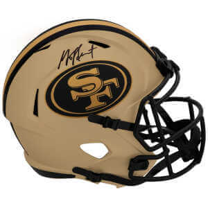 Garrison Hearst Signed San Francisco 49ers RAVE Riddell Full Size Speed Replica Helmet