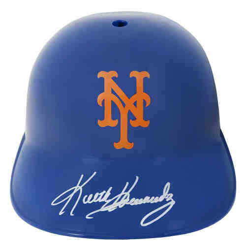 Keith Hernandez Signed New York Mets Replica Souvenir Batting Helmet