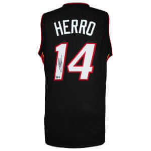 Tyler Herro Signed Black Custom Basketball Jersey – (Beckett)