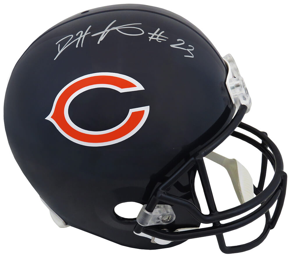 devin hester signed helmet