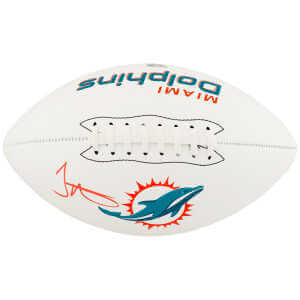 Tyreek Hill Signed Miami Dolphins Franklin White Logo Football - (Fanatics)