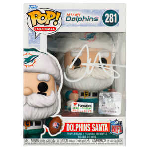 Tyreek Hill Signed Miami Dolphins ‘Santa’ Funko Pop Doll #281