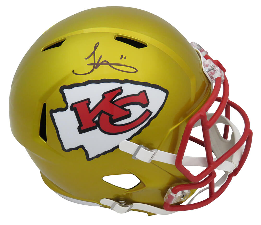 Tyreek Hill Signed Kansas City Chiefs Speed Flash NFL Mini Helmet