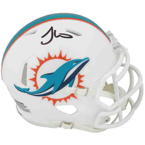 Tyreek Hill Signed Miami Dolphins Riddell Speed Mini Helmet