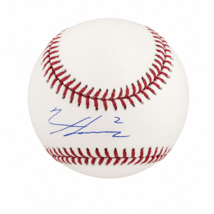 Nico Hoerner Signed Rawlings Official MLB Baseball - (Tri-Star)
