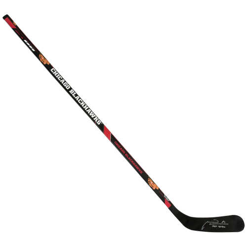 Marian Hossa Signed Chicago Blackhawks Franklin 48-Inch Left-Handed Full Size Hockey Stick w/HOF 2020