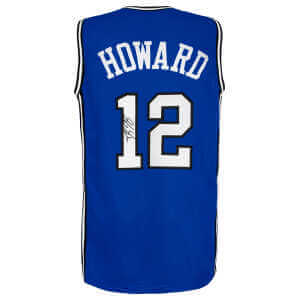 Dwight Howard Signed Blue Custom Basketball Jersey