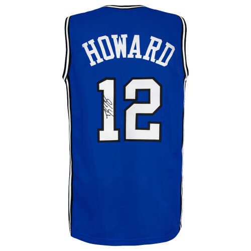 Dwight Howard Signed Blue Custom Basketball Jersey