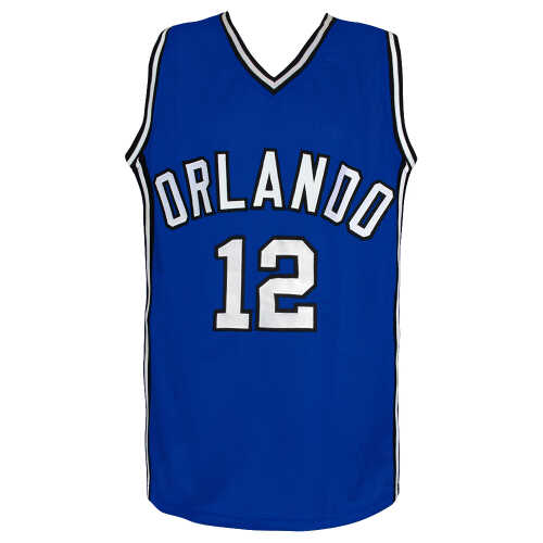Dwight Howard Signed Blue Custom Basketball Jersey - Image 3
