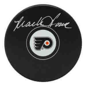 Mark Howe Signed Philadelphia Flyers Hockey Puck