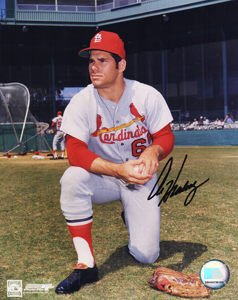 Al Hrabosky Signed Cardinals Kneel Pose 8×10 Photo – Schwartz Sports ...