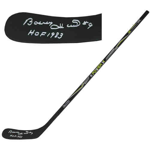 Bobby Hull Signed Franklin Power X  48 Inch Full Size Hockey Stick w/HOF 1983