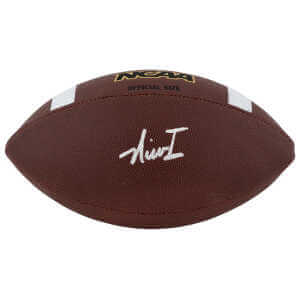 Nico Iamaleava Signed Wilson NCAA Full Size Football