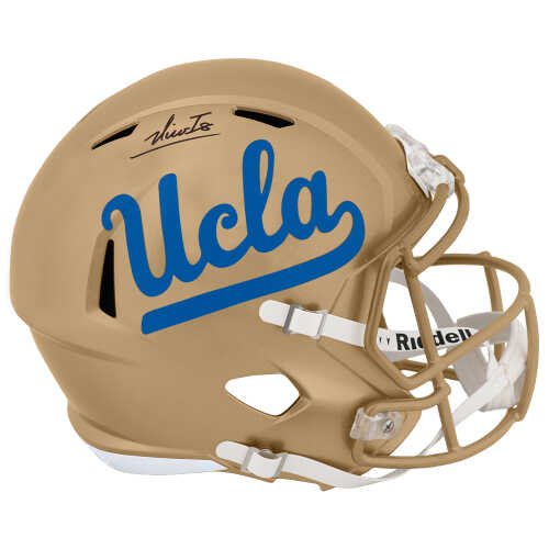 Nico Iamaleava Signed UCLA Bruins Riddell Full Size Speed Replica Helmet