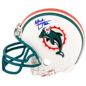 Mark Ingram Signed Miami Dolphins Riddell (VSR4) Mini Helmet