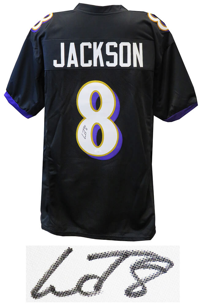 all black lamar jackson jersey