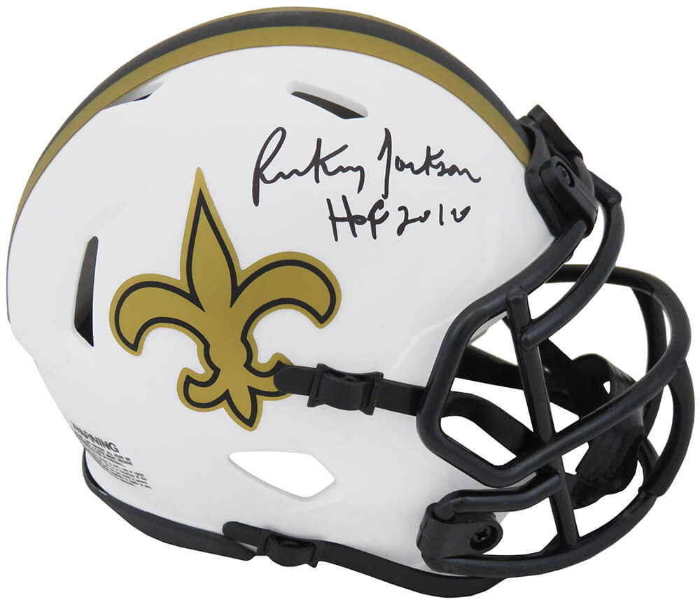 Rickey Jackson Signed New Orleans Saints Jersey Inscribed HOF