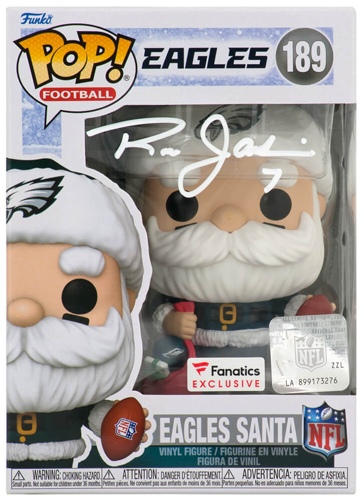 Ron Jaworski Signed Philadelphia Eagles 'SANTA' Funko Pop Doll #189 –  Schwartz Sports Memorabilia