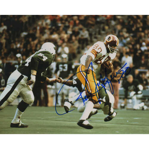 Roy Jefferson Signed Redskins vs Raiders Action 8x10 Photo