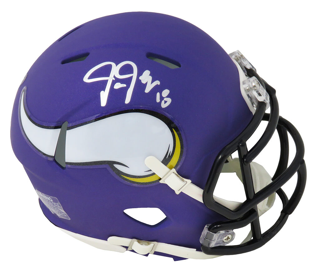 : Justin Jefferson Minnesota Vikings Autographed Riddell