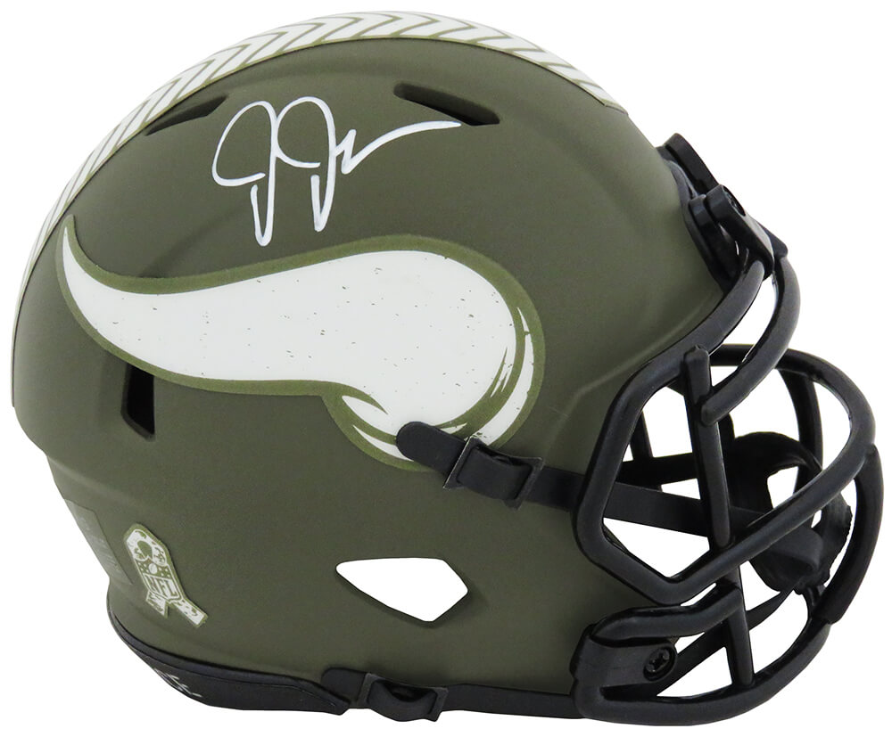 Riddell Minnesota Vikings Salute to Service Speed Mini Helmet