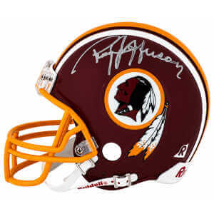 Roy Jefferson Signed Washington Throwback Riddell (VSR4) Mini Helmet