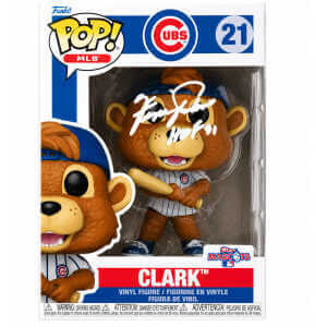 Fergie Jenkins Signed Chicago Cubs Clark Mascot Funko Pop Doll #21 w/HOF'91