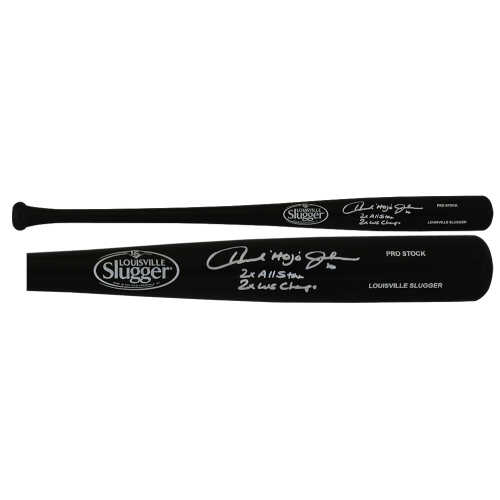 Howard Johnson Signed Louisville Slugger Pro Stock Blonde Baseball Bat w/2x All Star, 2x WS Champs - Image 2