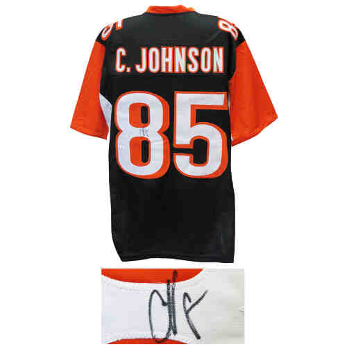 Chad Johnson Signed Black Custom Football Jersey