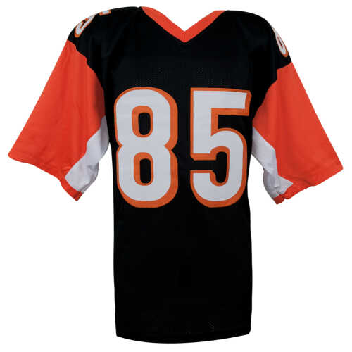 Chad Johnson Signed Black Custom Football Jersey - Image 2