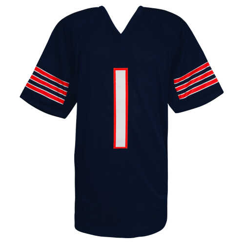 Jaylon Johnson Signed Navy Custom Football Jersey - Image 3