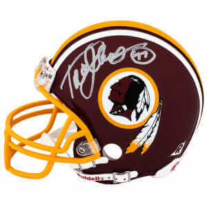 Tre Johnson Signed Washington Throwback Riddell (VSR4) Mini Helmet