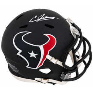 Andre Johnson Signed Houston Texans Riddell Speed Mini Helmet