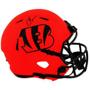 Chad Johnson Signed Cincinnati Bengals RAVE Riddell Full Size Speed Replica Helmet